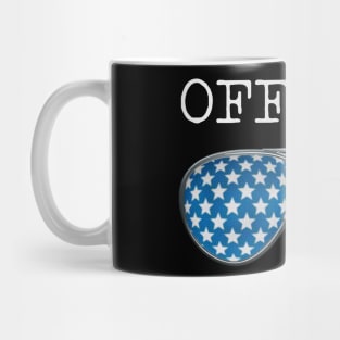 USA PILOT GLASSES OFFICER Mug